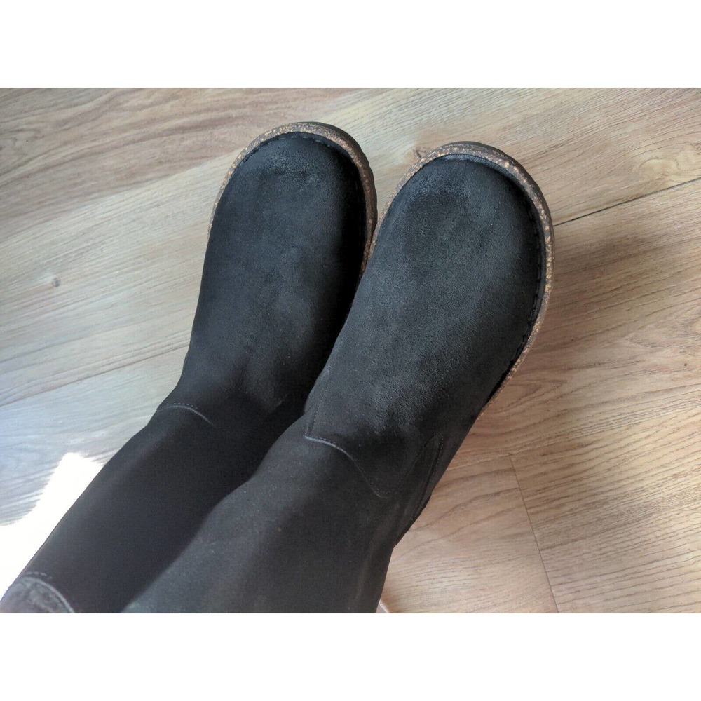 Birkenstock Uppsala Shearling Pull On Boots Black - Picture 5 of 11